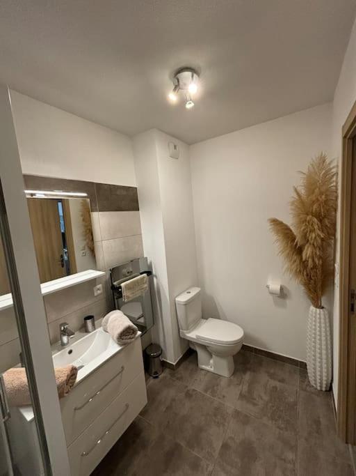 Jolie Appartement En Residence Bastia  Exteriör bild